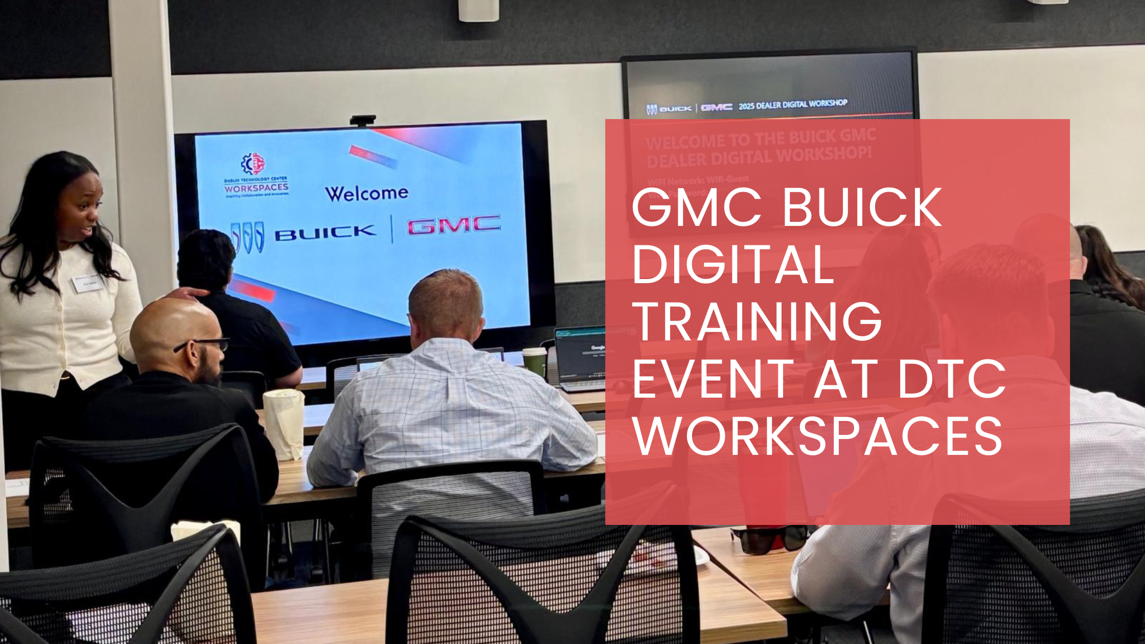 GMC Buick Digital Training Event at DTC Workspaces